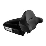 TCMT 10.7'' Chopped Tour Pack with Wrap Around Backrest Pad Fit For Harley Touring '14-'24