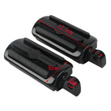 TCMT 10mm Highway Foot Pegs Footrest Chrome Fit For Harley Davidson Touring Softail - TCMTMOTOR