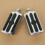 TCMT 10mm Highway Foot Pegs Footrest Chrome Fit For Harley Davidson Touring Softail - TCMTMOTOR