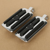 TCMT 10mm Highway Foot Pegs Footrest Chrome Fit For Harley Davidson Touring Softail - TCMTMOTOR