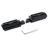 TCMT 10mm Highway Foot Pegs Footrest Chrome Fit For Harley Davidson Touring Softail - TCMTMOTOR
