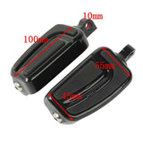 TCMT 10mm Male Mount-Style Footpeg Fit For Harley Touring Softail Sportster 883 1200 - TCMT