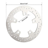 TCMT 11.8"Front Left Brake Disc Rotor Universal Durable Fits For Harley Touring '14-'23 - TCMT