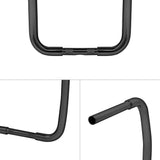 TCMT 14" 18'' Rise 1-1/4" Curve Ape Handlebar Black Fit For Harley Sportster Softail FLST FXST - TCMTMOTOR