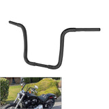 TCMT 14" 18'' Rise 1-1/4" Curve Ape Handlebar Black Fit For Harley Sportster Softail FLST FXST - TCMTMOTOR