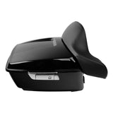 TCMT 13.7" King Tour Pack with Wrap Around Backrest Pad Fit For Harley Touring '14-'24