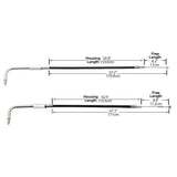 TCMT 170cm Throttle Cable Black Fit For Harley Sportster XL883 XL1200 Roadster Custom - TCMT