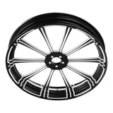 TCMT 18" 21" 23" 26" 30'' Front Wheel Rim Hub Single Disc Fit For Harley Touring 2008-2022 - TCMTMOTOR