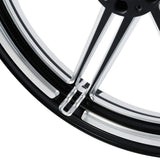 TCMT 18" 21" 23" 26" 30'' Front Wheel Rim Hub Dual Disc Fit For Harley Touring 2008-2022 - TCMTMOTOR