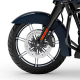 TCMT 18" 21" 23" 26" 30'' Front Wheel Rim Hub Dual Disc Fit For Harley Touring 2008-2022 - TCMTMOTOR