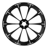 TCMT 18" 21" 23" 26" 30'' Front Wheel Rim Hub Single Disc Fit For Harley Touring 2008-2022 - TCMTMOTOR