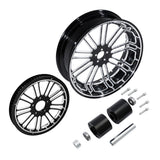TCMT 18" x 5.5" Rear Wheel Rim Hub + Belt Pulley Fit For Harley Touring 2009-2022 - TCMTMOTOR