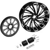 TCMT 18" x 5.5" Rear Wheel Rim Hub + Belt Pulley Fit For Harley Touring 2009-2022 - TCMTMOTOR