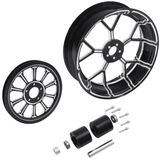 TCMT 18" x 5.5" Rear Wheel Rim Hub + Belt Pulley Fit For Harley Touring 2009-2022 - TCMTMOTOR