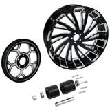 TCMT 18" x 5.5" Rear Wheel Rim Hub + Belt Pulley Fit For Harley Touring 2009-2022 - TCMTMOTOR