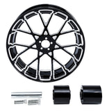 TCMT 18" x 5.5" Rear Wheel Rim Hub + Belt Pulley Fit For Harley Touring 2009-2022 - TCMTMOTOR