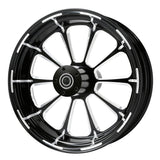 TCMT 18" x 5.5" Rear Wheel Rim Hub + Belt Pulley Fit For Harley Touring 2009-2022 - TCMTMOTOR