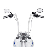 TCMT 19" Rise Z-Bar 1.25'' Handlebar Fit For Harley Fat Bob Fat Boy Road King