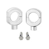 TCMT 2" Handlebar Risers Chrome Fit For Harley Sportster 883 1200 Road Glide Softail - TCMT