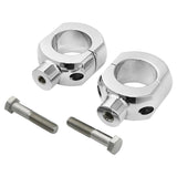 TCMT 2" Handlebar Risers Chrome Fit For Harley Sportster 883 1200 Road Glide Softail - TCMT