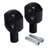 TCMT 2'' Handlebar Risers Clamp Mount Fit For Harley Touring Sportster Dyna with 2" Handlebars - TCMT
