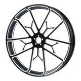 TCMT 18" 21" 23" 26" 30'' Front Wheel Rim Hub Single Disc Fit For Harley Touring 2008-2022 - TCMTMOTOR