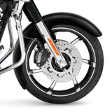 TCMT 21" Wrap Front Fender Fit For Harley Touring Custom Baggers '14-'23 - TCMT