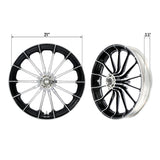 TCMT 21'' X 3.5'' Front Wheel Rim Hub Bearings Fit For Harley Touring ABS Models '08-'23 - TCMT