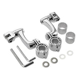 TCMT 22mm-35mm Highway Foot Peg Mounts Clamps Fit For Harley - TCMT
