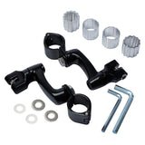 TCMT 22mm-35mm Highway Foot Peg Mounts Clamps Fit For Harley - TCMT
