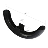 TCMT 23" Wrap Front Fender Fit For Harley Touring '14-'23 - TCMT