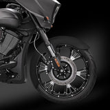 TCMT 23" Wrap Front Fender Fit For Harley Touring '14-'23 - TCMT