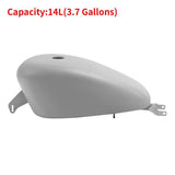 TCMT 3.7 Gal. Gas Fuel Tank Fit For Harley Sportster XL 883 1200 '07-'22 - TCMT