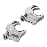 TCMT 39mm Fork Windshield Windscreen Fairing Clamps Fit For Harley Sportster XL 883 1200 Dyna - TCMT