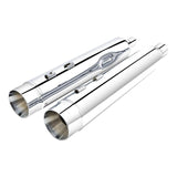 TCMT 4.33" Megaphone Slip-On Exhaust Pipes Fit For Harley Touring '17-'24 - TCMT