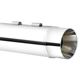TCMT 4.33" Megaphone Slip-On Exhaust Pipes Fit For Harley Touring '17-'24 - TCMT