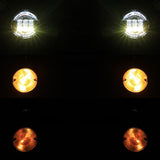 TCMT 4.5" LED Spot Passing Lights Turn Signals Bar Fit For Harley Road King '94-'22 - TCMT