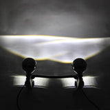 TCMT 4.5" LED Spot Passing Lights Turn Signals Bar Fit For Harley Road King '94-'22 - TCMT