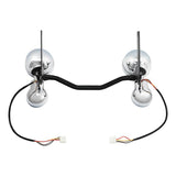 TCMT 4.5" LED Spot Passing Lights Turn Signals Bar Fit For Harley Road King '94-'22 - TCMT