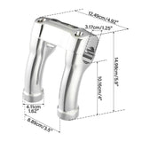 TCMT 4" Handlebar Riser 1 1/4" Top Clamp Fit For Harley Softail '18-'23 - TCMT