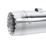 TCMT 4" Megaphone Slip On Dual Exhaust Pipe Fit For Harley Touring '95-'16 - TCMT