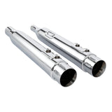 TCMT 4" Megaphone Slip-On Muffler Exhaust Pipes Fit For Harley Touring '17-'24 - TCMT