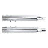 TCMT 4" Megaphone Slip-On Muffler Exhaust Pipes Fit For Harley Touring '17-'24 - TCMT