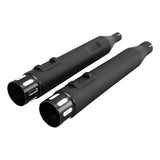 TCMT 4" Megaphone Slip-On Muffler Exhaust Pipes Fit For Harley Touring '17-'24 - TCMT