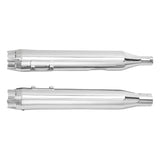 TCMT 4" Megaphone Tappered Slip On Dual Exhaust Fit For Harley Touring '17-'24 - TCMT