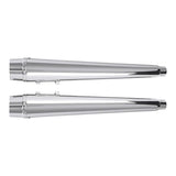 TCMT 4" Slip on Megaphone Mufflers Exhaust Pipe Fit For Harley Touring '95-'16 - TCMT