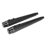 TCMT 4" Slip on Megaphone Mufflers Exhaust Pipe Fit For Harley Touring '95-'16 - TCMT