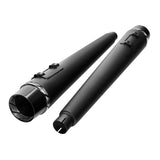 TCMT 4" Slip on Megaphone Mufflers Exhaust Pipe Fit For Harley Touring '95-'16 - TCMT