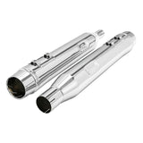 TCMT 4" Slip On Straight Mufflers Exhaust Pipe Fit For Harley Touring '17-'24 - TCMT