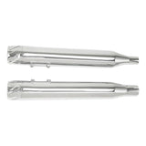 TCMT 4" Slip On Straight Mufflers Exhaust Pipe Fit For Harley Touring '17-'24 - TCMT